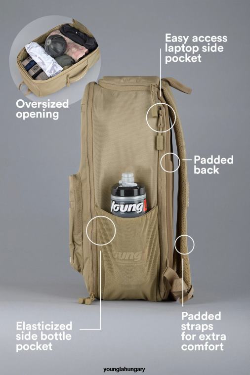 YoungLA tartozék férfiak Cser 730 expedíciós hátizsák BJH2B965