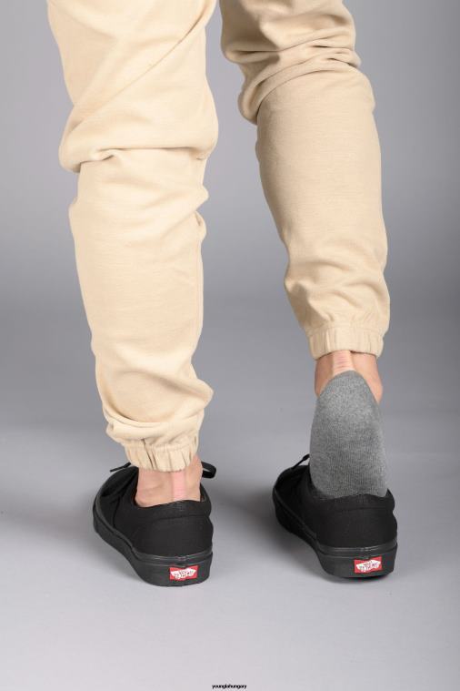 YoungLA tartozék férfiak fekete 711 no show zokni 3 db BJH2B992