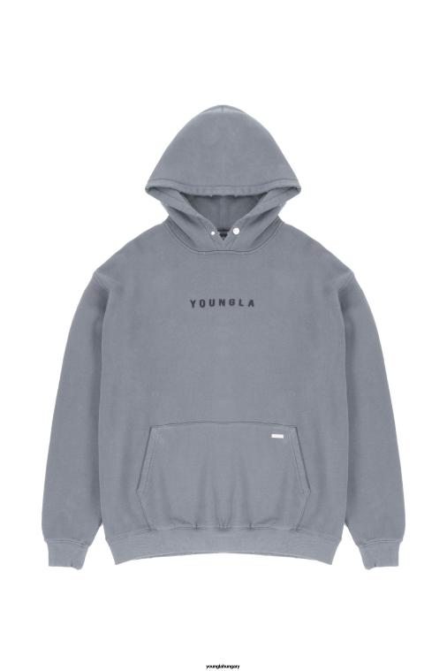 YoungLA ruházat férfiak szürke mosás 535-ös monarch pulóver pulóver BJH2B842