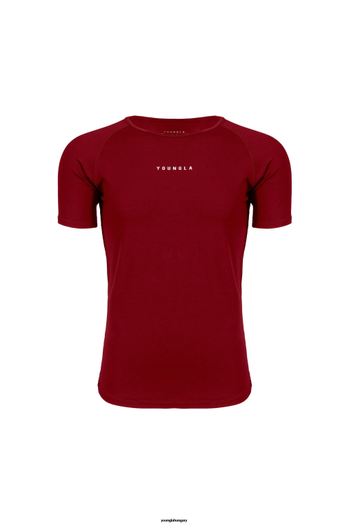 YoungLA ruházat férfiak Burgundia 403 elit póló BJH2B422