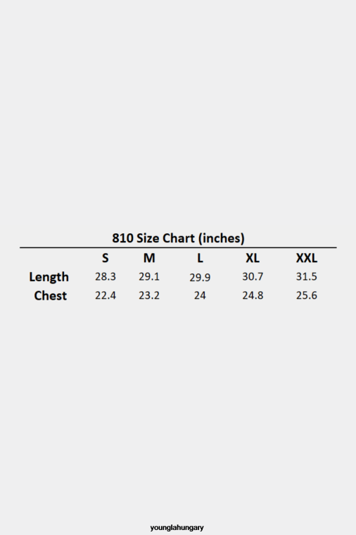YoungLA ruházat férfiak barátságos égbolt 810 védjegyű hosszú ujjú BJH2B429