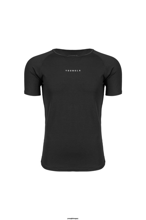 YoungLA ruházat férfiak fekete 403 elit póló BJH2B421