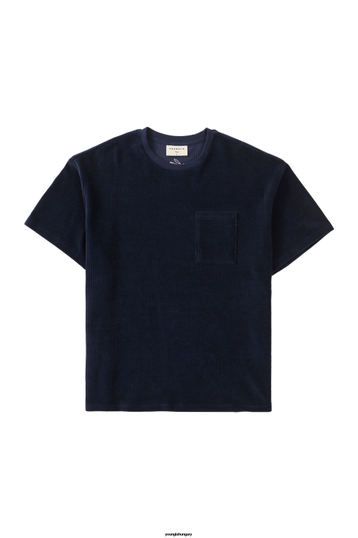 YoungLA ruházat férfiak haditengerészet 419 zsinór kollekció - pólók BJH2B350