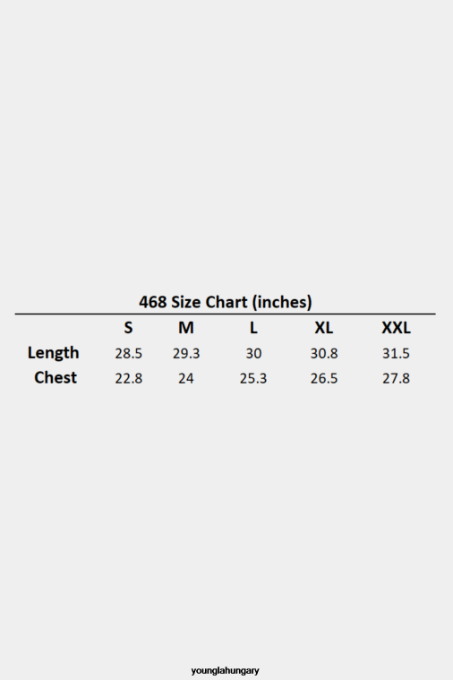 YoungLA ruházat férfiak haditengerészet 468 osztályos ing BJH2B159