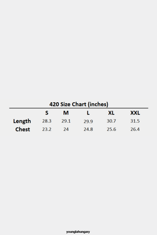 YoungLA ruházat férfiak levendula mosás 420-as esszenciális túlméretezett póló BJH2B163