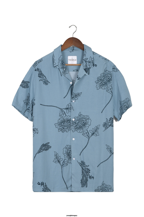 YoungLA ruházat férfiak sifi virágzik 445 cabo vibez ing nyomtatva BJH2B318