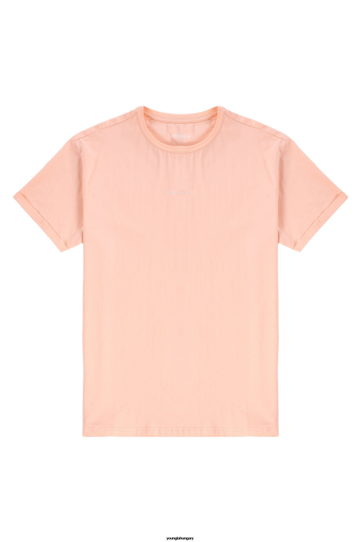 YoungLA ruházat férfiak őszibarack 456 egyszerű póló BJH2B406