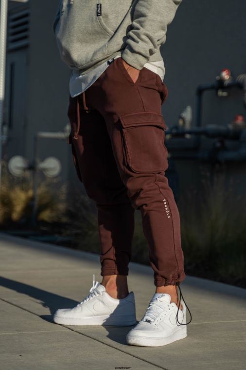 YoungLA ruházat férfiak barna mosás 206 rambo combat kocogó BJH2B914