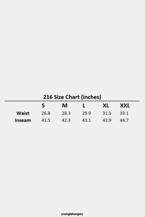 YoungLA ruházat férfiak barna mosás 216 örök no mandzsetta izzad BJH2B893