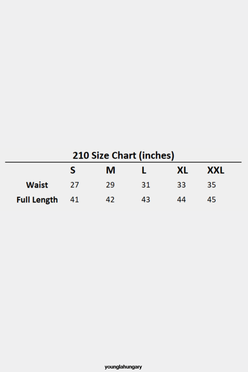 YoungLA ruházat férfiak faszén 210 kick-back kocogó BJH2B937