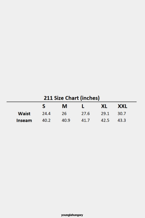 YoungLA ruházat férfiak hanga szürke 211 neki kocogóknak BJH2B860