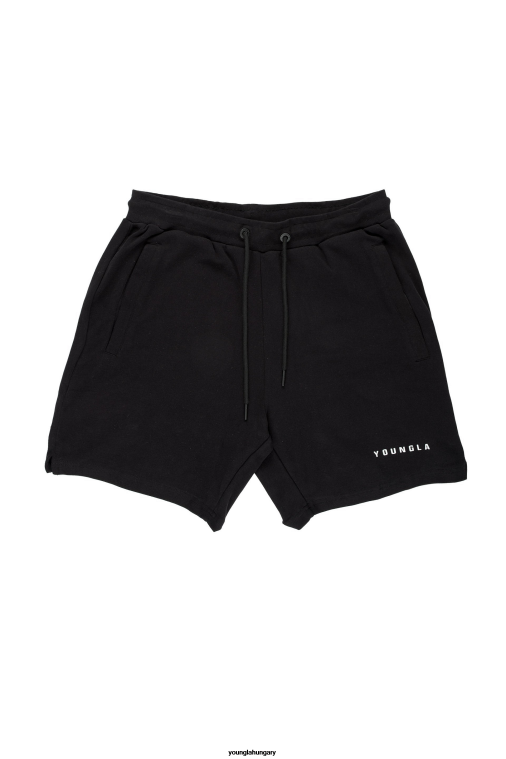 YoungLA ruházat férfiak fekete 118 a tökéletes rövidnadrág BJH2B550