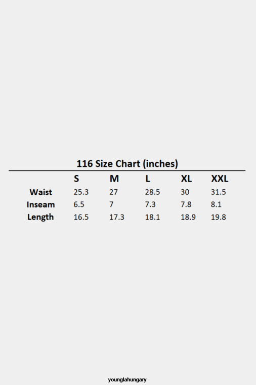 YoungLA ruházat férfiak királykék 116 db hieroglifa kötött rövidnadrág BJH2B674