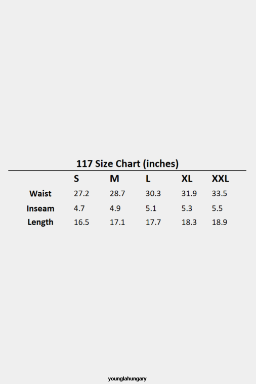 YoungLA ruházat férfiak narancs 117-es rövidnadrág BJH2B603