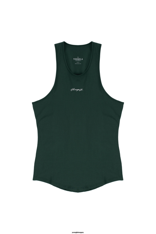 YoungLA ruházat férfiak erdő zöld 309 aláírás tank BJH2B24