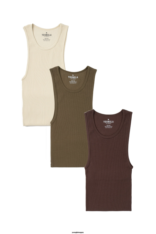 YoungLA ruházat férfiak földes csomag 340 feleség szerető - 3 csomag BJH2B2