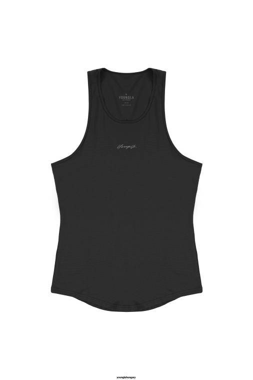 YoungLA ruházat férfiak fekete 309 aláírás tank BJH2B23
