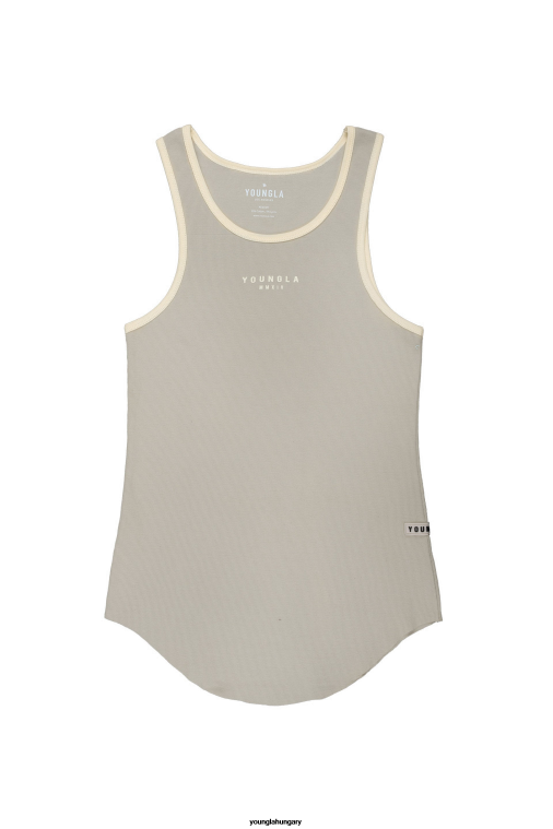 YoungLA ruházat férfiak homok 313 rakétabordás tank BJH2B49