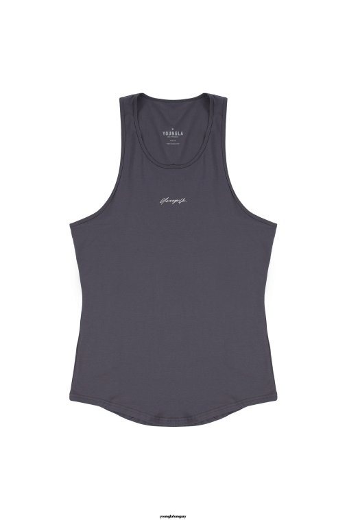 YoungLA ruházat férfiak nardo szürke 309 aláírás tank BJH2B27