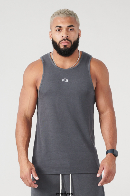 YoungLA ruházat férfiak nardo szürke mosás 310 san diego tank BJH2B44