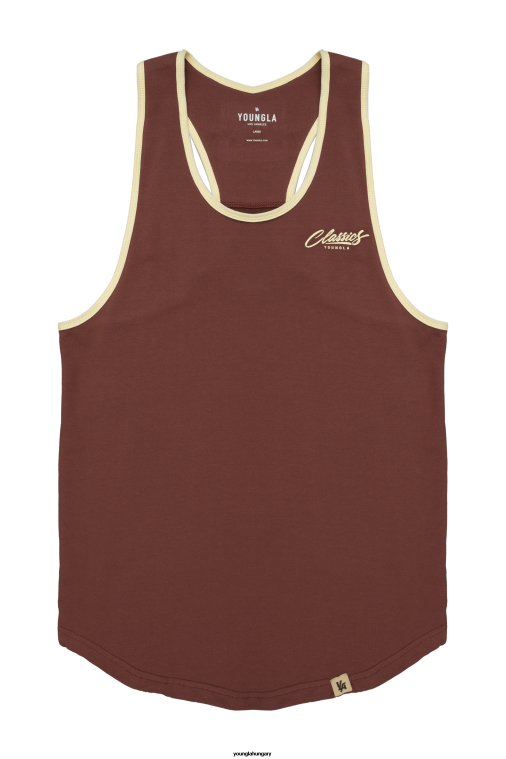 YoungLA ruházat férfiak olajbogyó 324 classics stringer tank BJH2B110