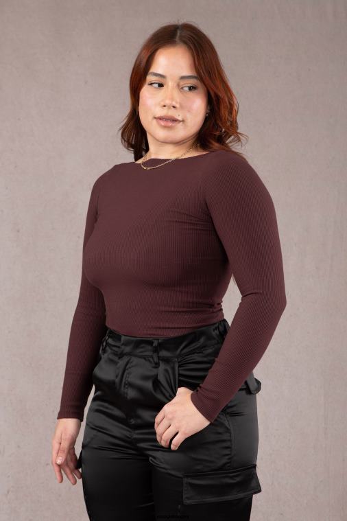 YoungLA ruházat nők fekete w420 grace felső BJH2B1068