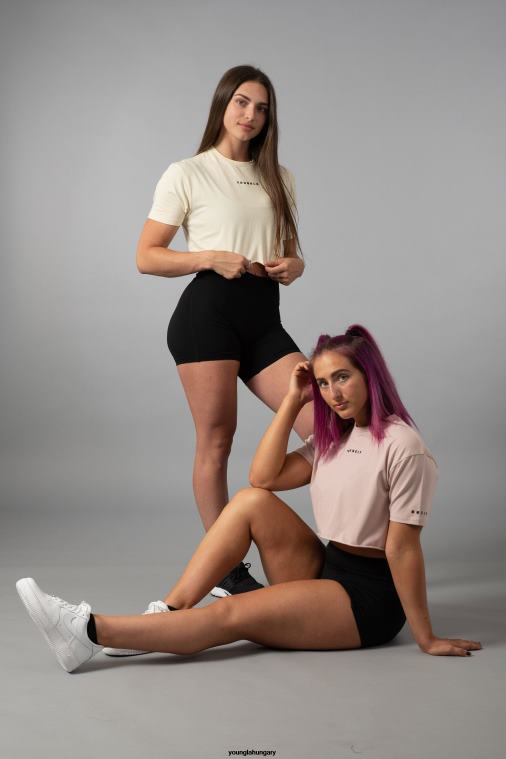 YoungLA ruházat nők hideg hab w403 létrehozott vágott póló BJH2B1024