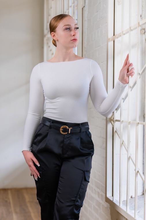 YoungLA ruházat nők merlot w420 grace felső BJH2B1067