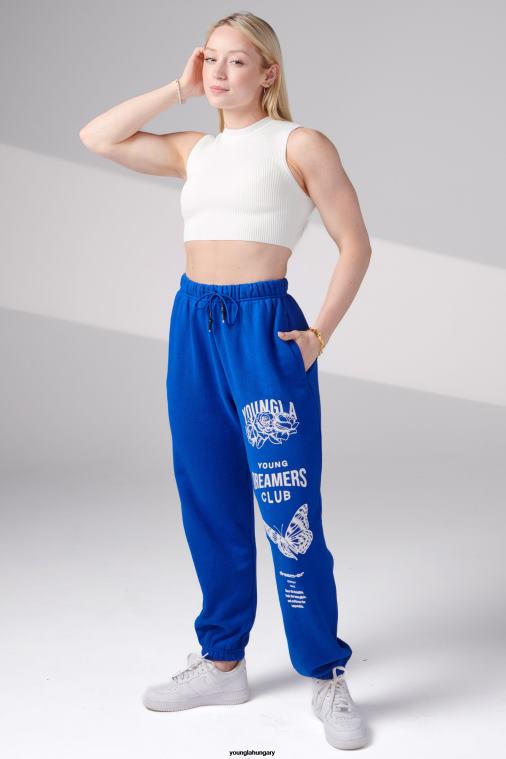 YoungLA ruházat nők erdő zöld w211 álmodozó kocogók BJH2B1123