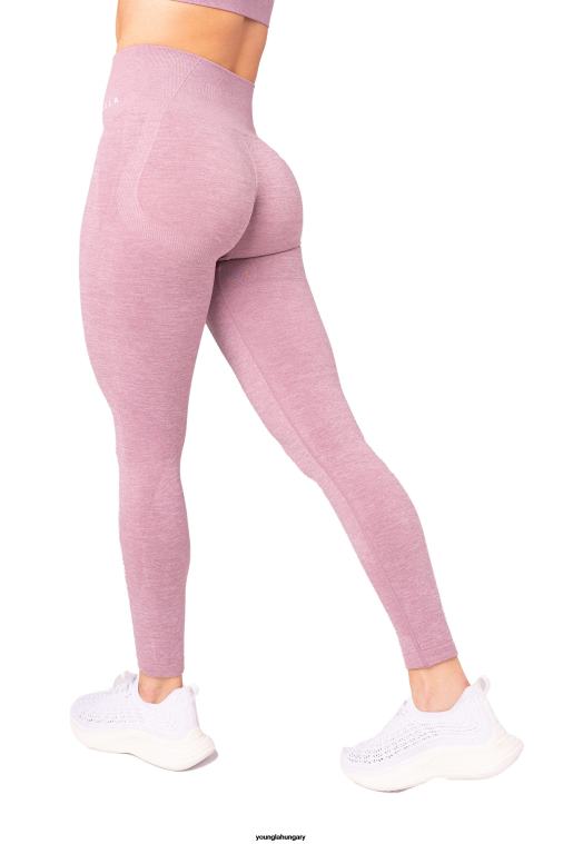 YoungLA ruházat nők fekete w208 varrat nélküli leggings BJH2B1148