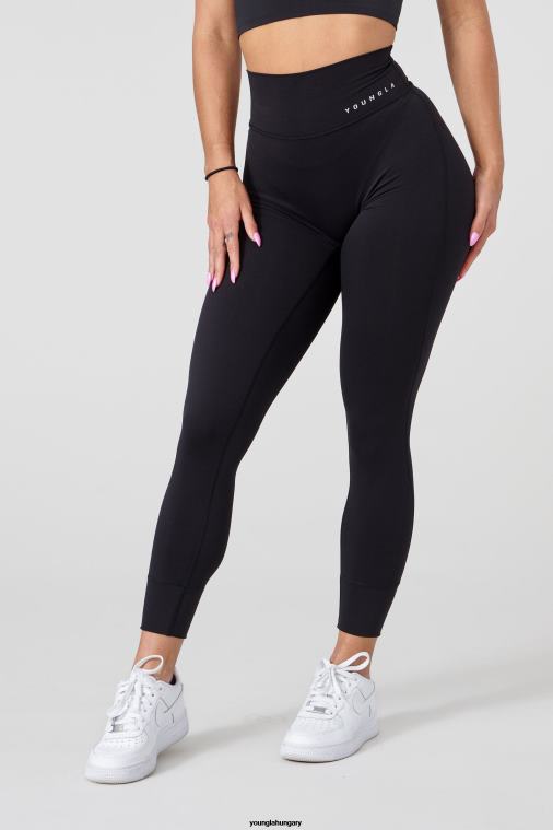 YoungLA ruházat nők fekete w212 progress leggings BJH2B1151
