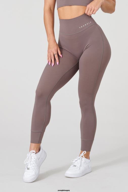YoungLA ruházat nők szilvás szarvasgomba w212 progress leggings BJH2B1150