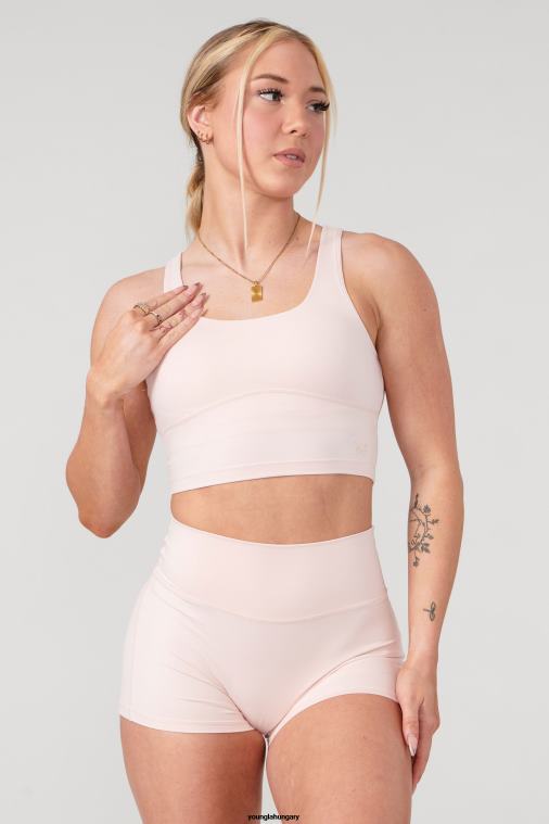 YoungLA ruházat nők lótusz rózsaszín w309 szintű sportmelltartó BJH2B1002