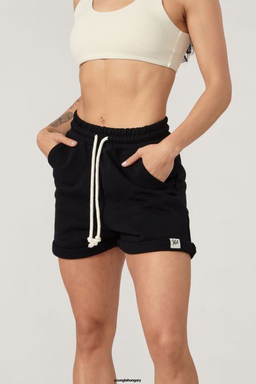 YoungLA ruházat nők barna w102 supreme rövidnadrág BJH2B1090