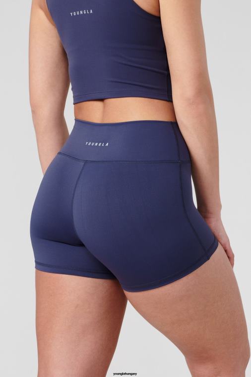 YoungLA ruházat nők engem ne felejts el kék w110 level up motoros rövidnadrág 3