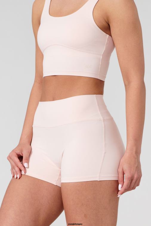 YoungLA ruházat nők fekete dália w110 level up motoros rövidnadrág 3