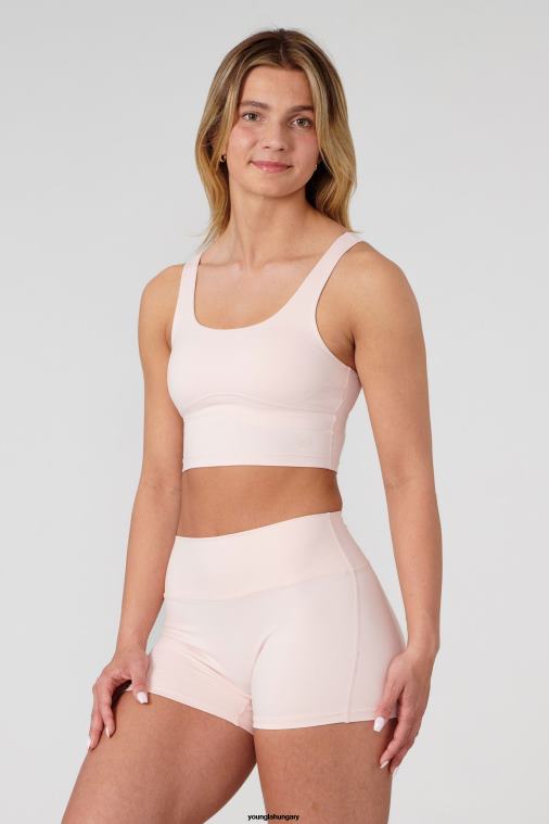 YoungLA ruházat nők fekete dália w110 level up motoros rövidnadrág 3